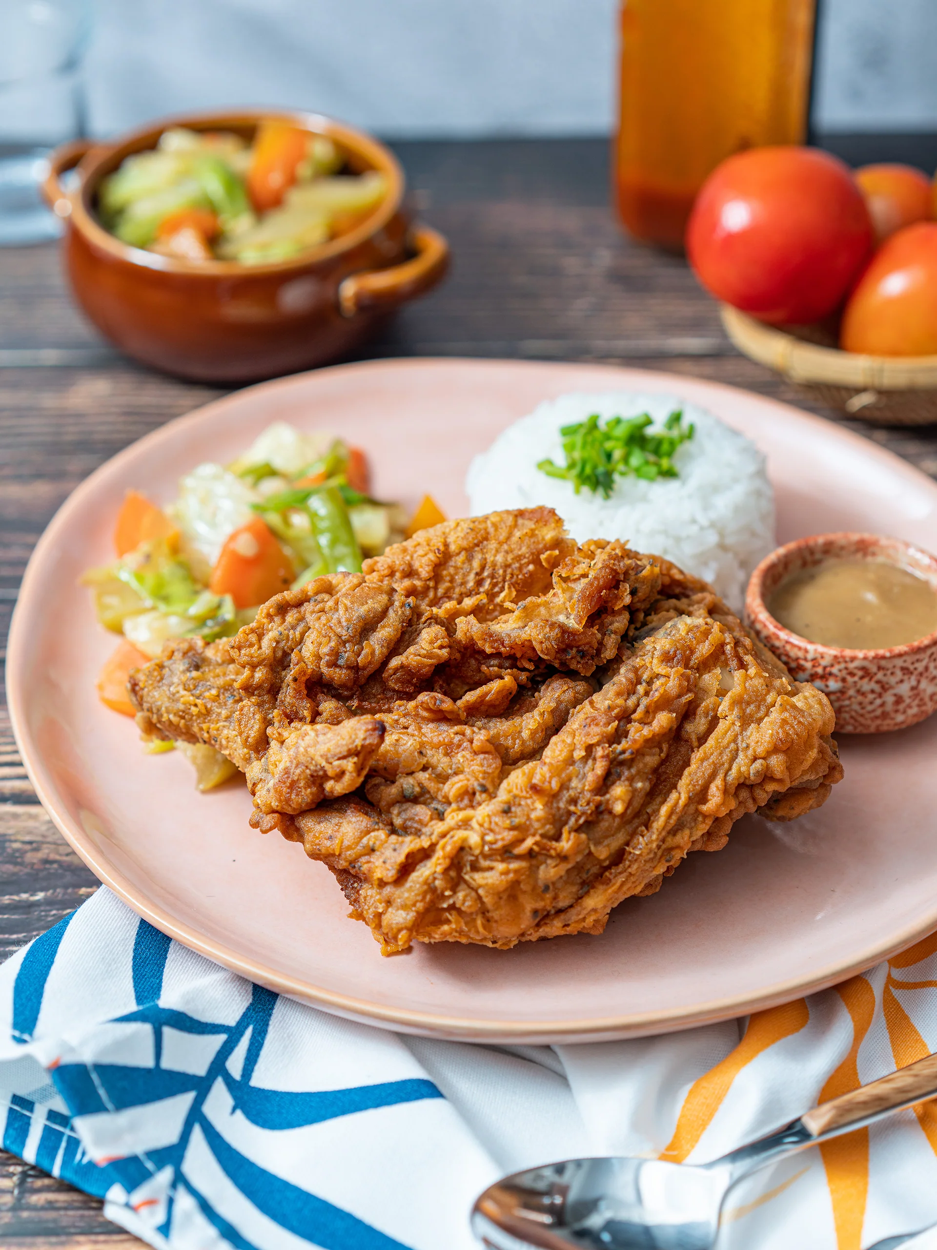 Garlic Fried Chicken (Solo Meal) - Image 3