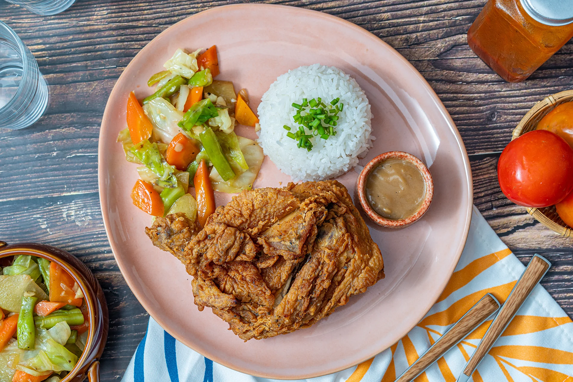 Garlic Fried Chicken (Solo Meal) - Image 5